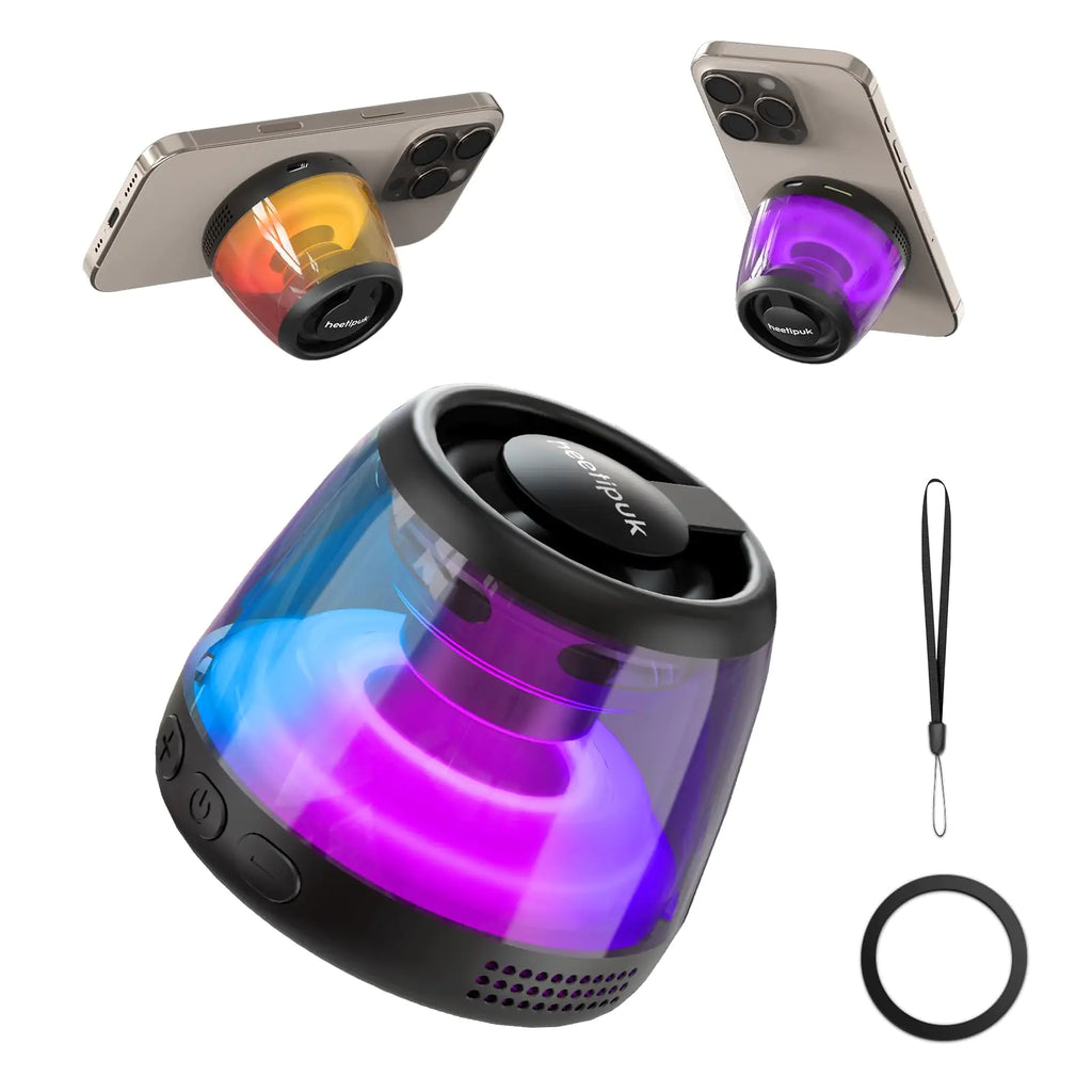 MagnoPlay Mini Bluetooth Speaker with Phone Stand