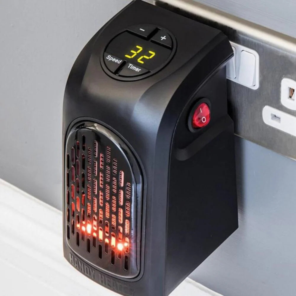 Mini Elektrischer Keramik-Heizlüfter – Tragbarer Heizstrahler für Zuhause, Büro & Camping
