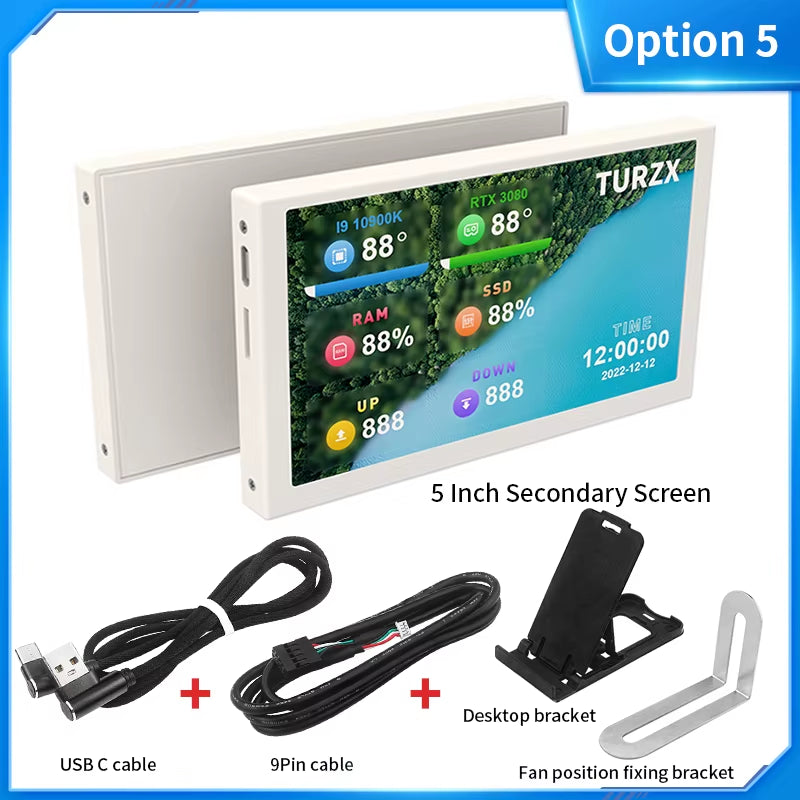 Mini IPS Zusatzdisplay für PC Monitoring mit USB-C