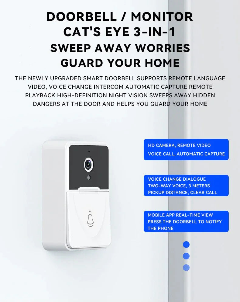 SmartView WiFi Video Doorbell