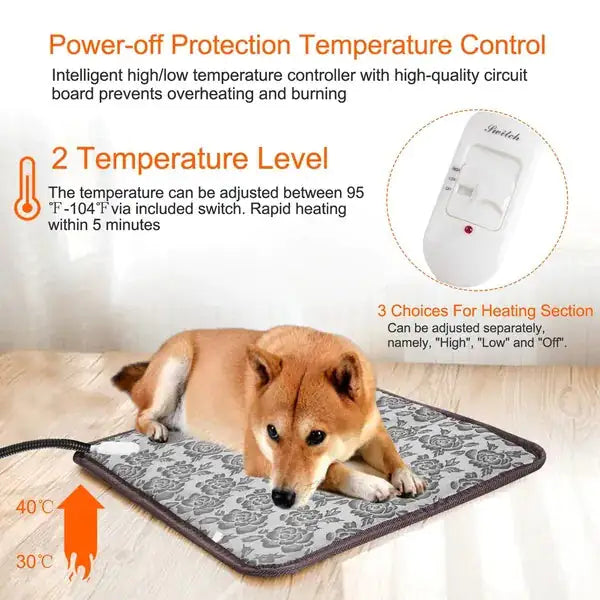 CozyPet Thermal Mat: Waterproof & Adjustable