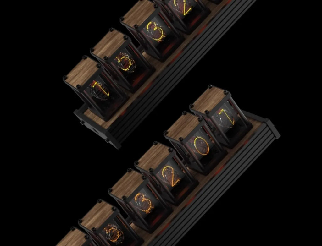 Elekstube R2 RGB Glow Tube Clock DIY Kit