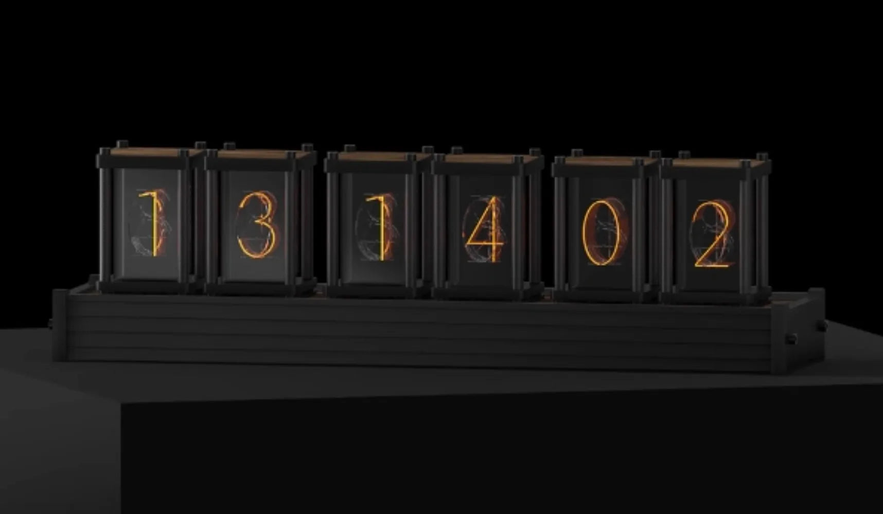 Elekstube R2 RGB Glow Tube Clock DIY Kit