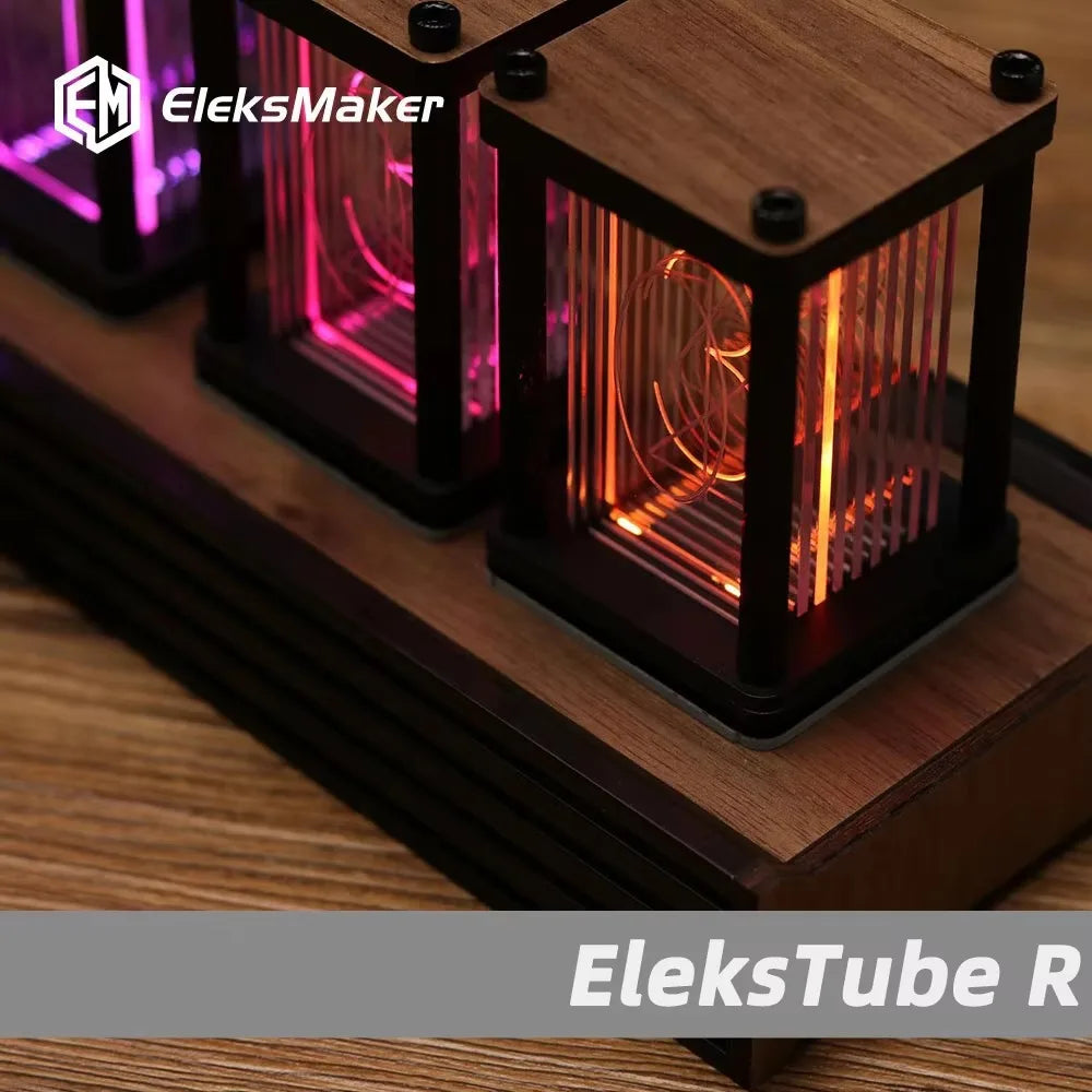 Elekstube R2 RGB Glow Tube Clock DIY Kit