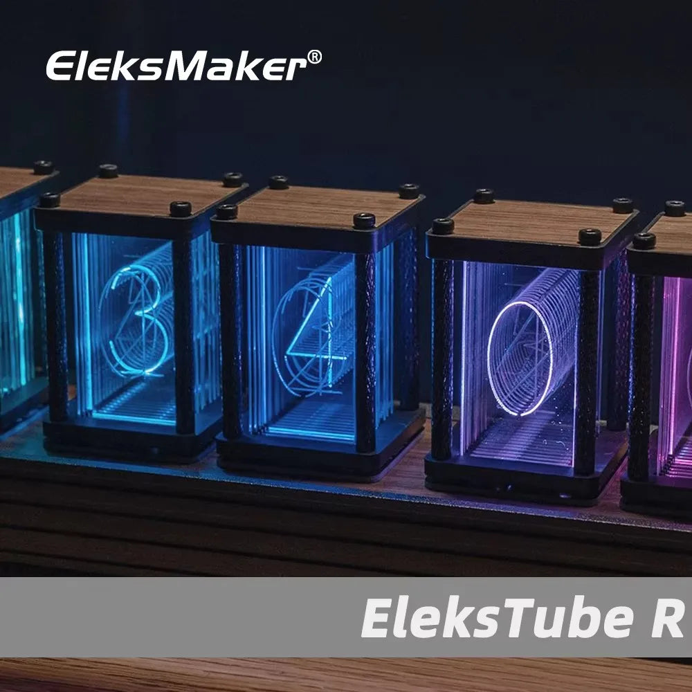 Elekstube R2 RGB Glow Tube Clock DIY Kit