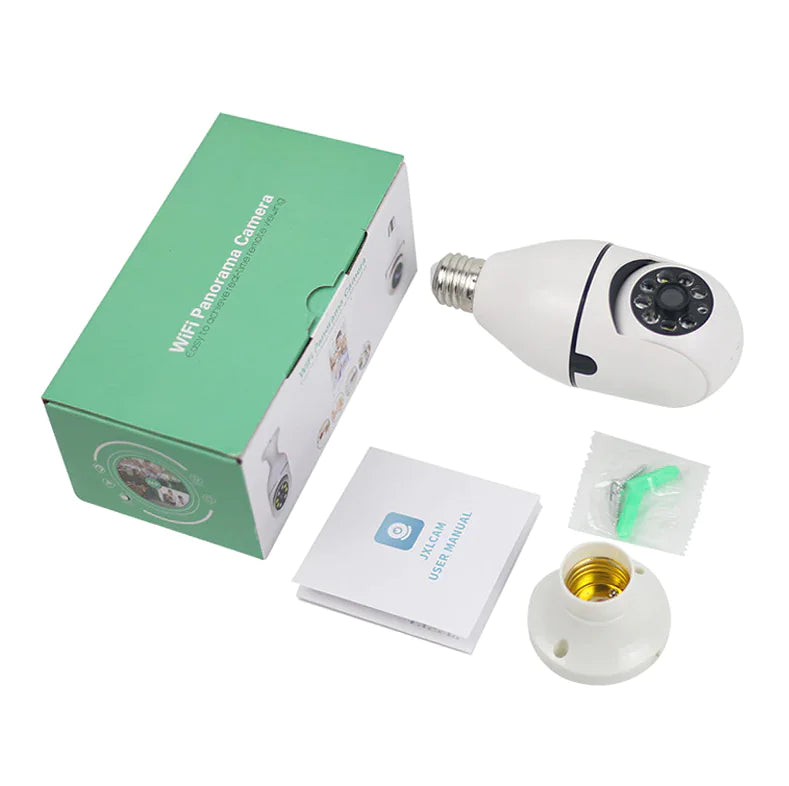 E27 1080P Wi-Fi Bulb Camera with IR Night Vision
