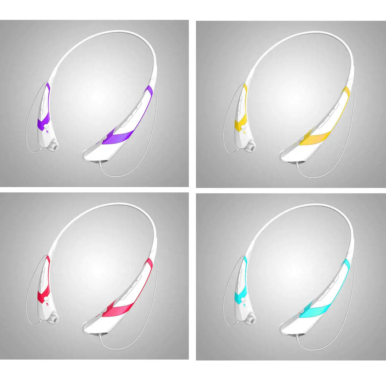 BassBoost Collar Bluetooth Headphones