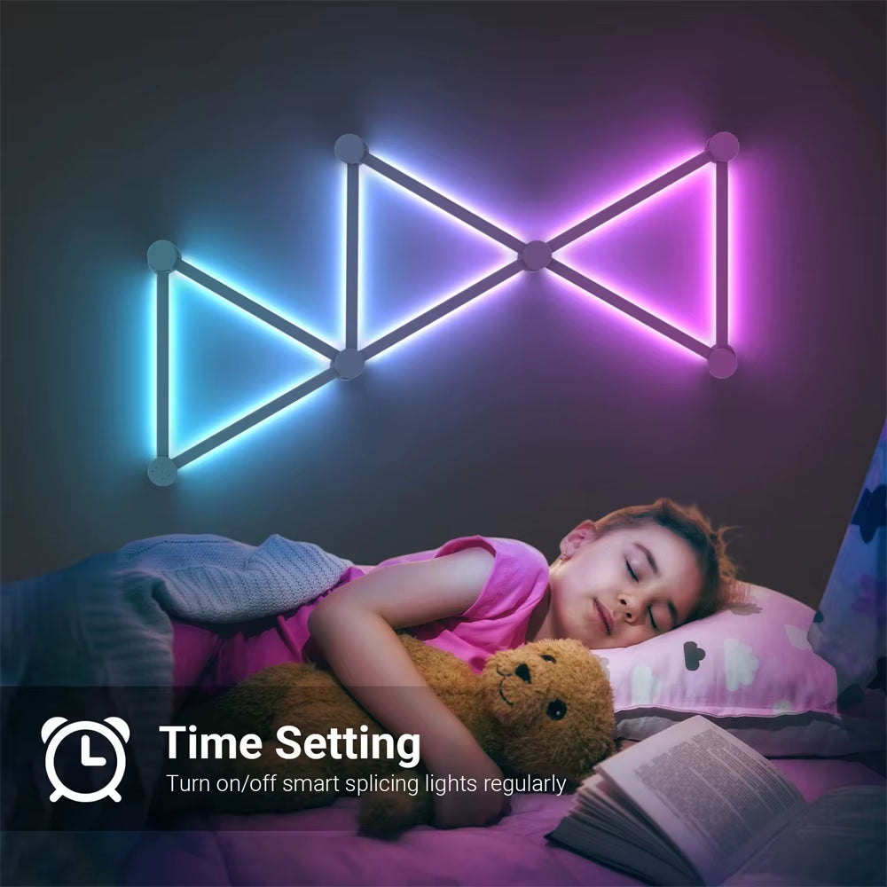 RGB Splicing Light – DIY Wandleuchte mit App- & Sprachsteuerung