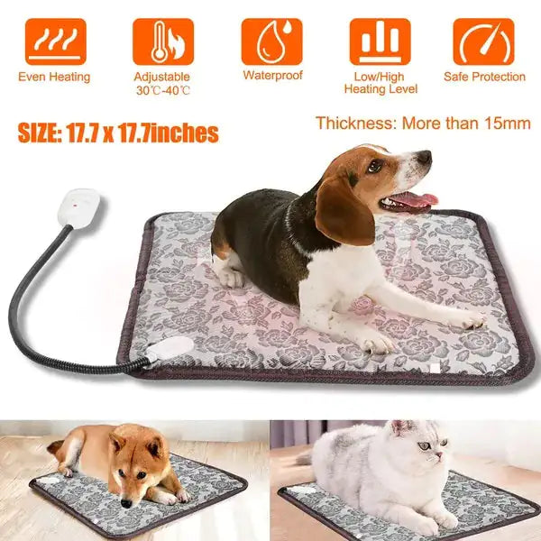 CozyPet Thermal Mat: Waterproof & Adjustable