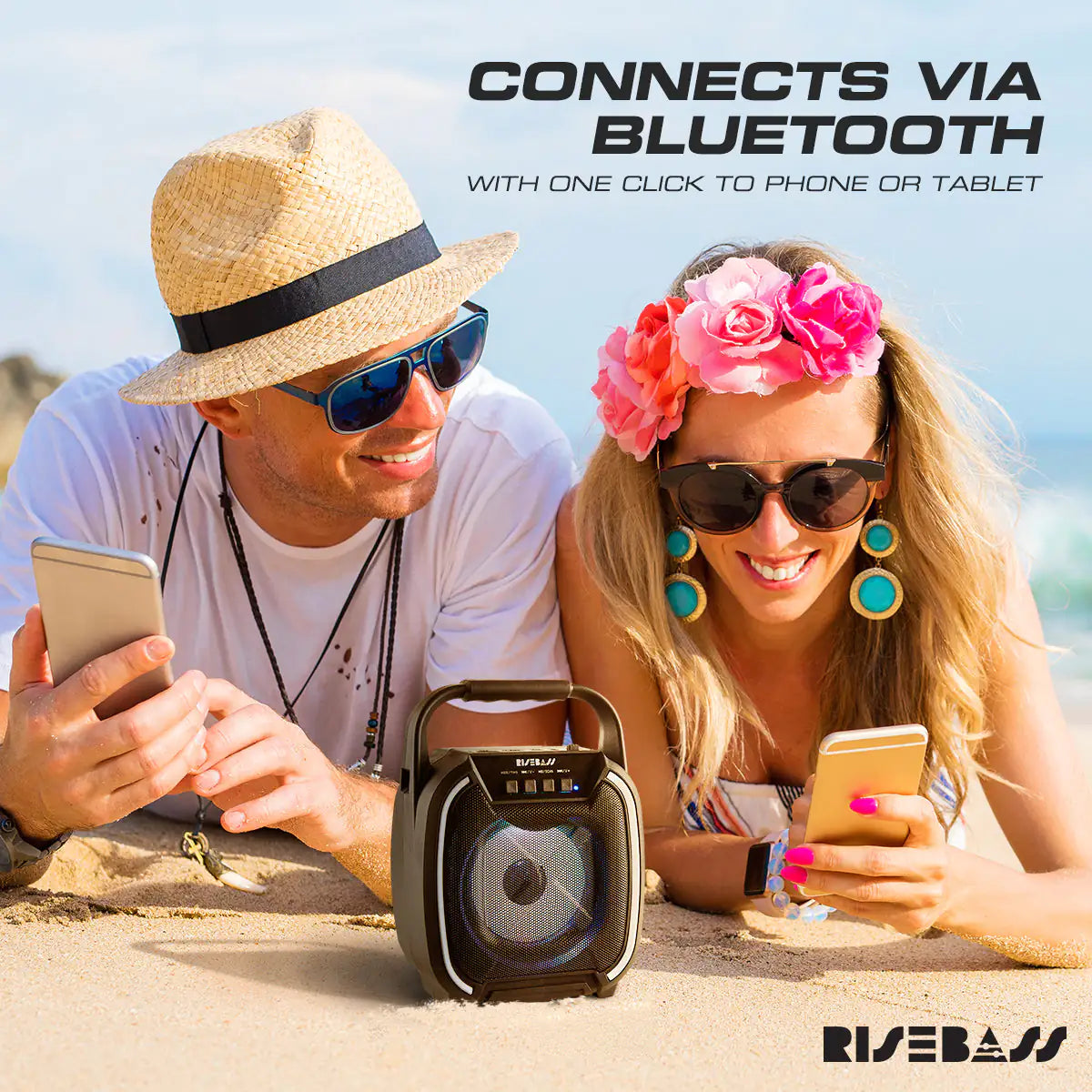 8" BlastPad 600W Portable Bluetooth Speaker with TWS